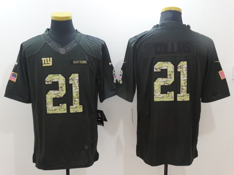 Men's New York Giants Landon Collins #21 Black Jersey
